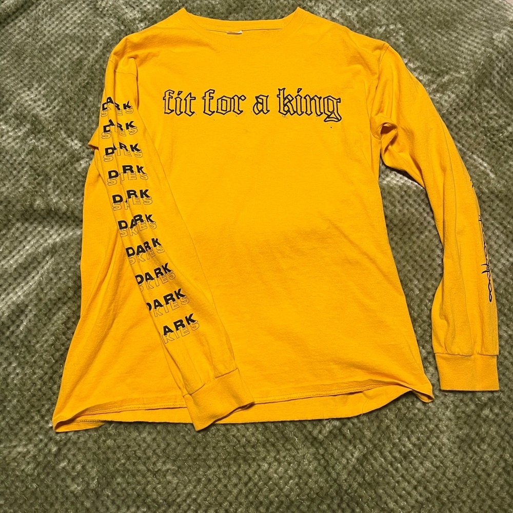 Fit For a King Mens Long Sleeve T Shirt